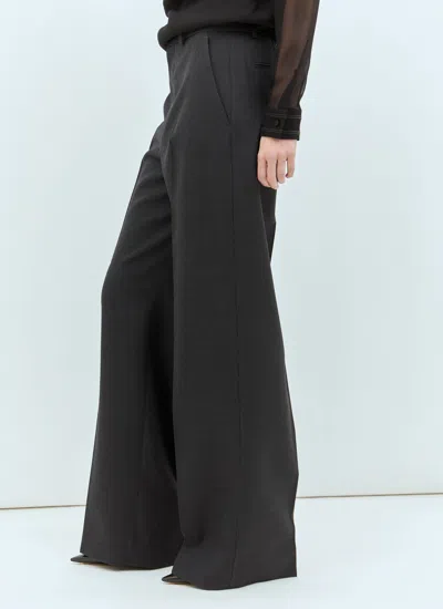 Gucci Wool Tailored Pants In Gray