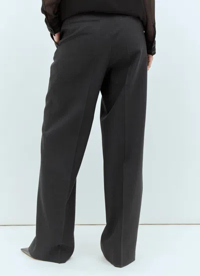 Gucci Wool Tailored Pants In Gray