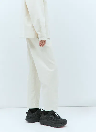 Moncler Brushed Twill Pants In Multicolor