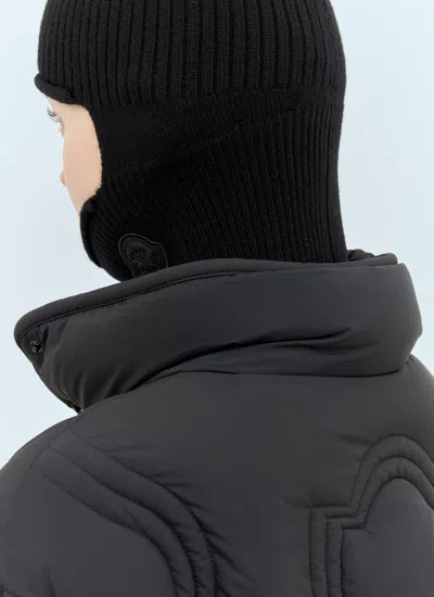 Moncler Wool And Cashmere Balaclava In Black