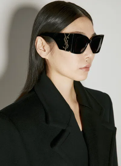 Saint Laurent Sl M119 Blaze Sunglasses In Black