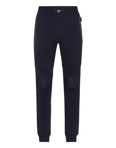 Philipp Plein Iconic Plein Track Pants In Blue
