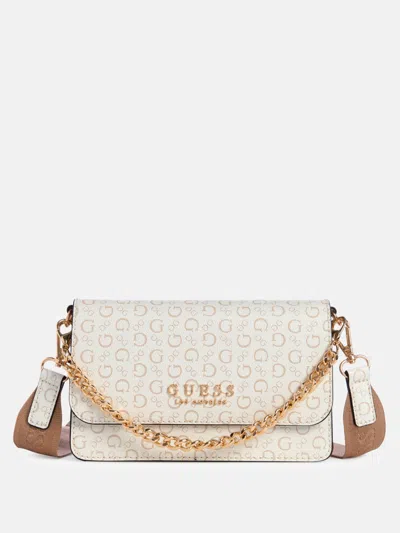 Guess Factory Saffron Crossbody In White