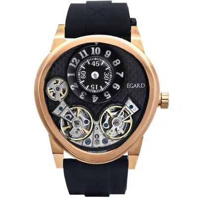 Egard Men's Quantus V3 Rose Manual Wind Brown Dial Watch In Brown