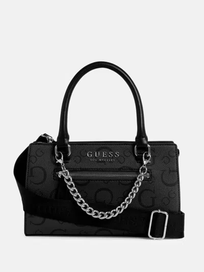 Guess Factory Saffron Satchel In Grey