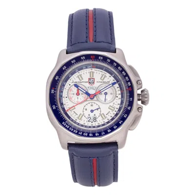 Luminox Men's F-22 Raptor Silver Dial Watch In Silver