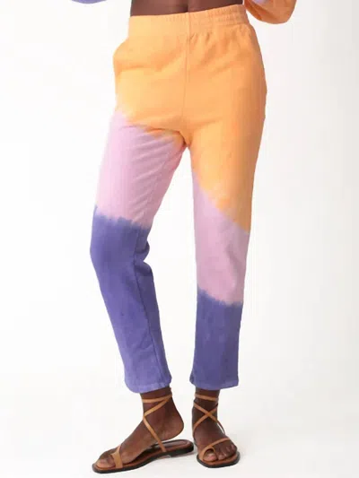 Electric & Rose Pull On Elin Pants In Melon In Orange