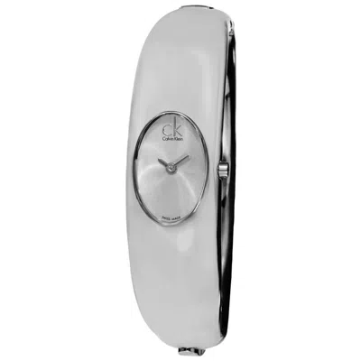 Calvin Klein Women's Exquisite Silver Dial Watch In Silver