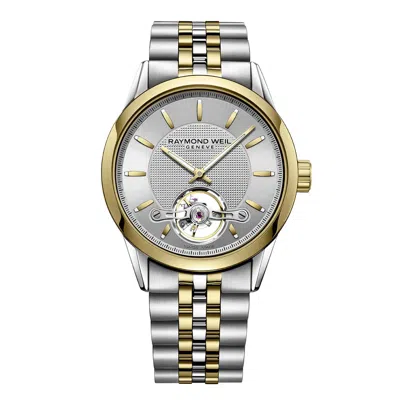 Raymond Weil Men's Freelancer Silver Dial Watch In Silver