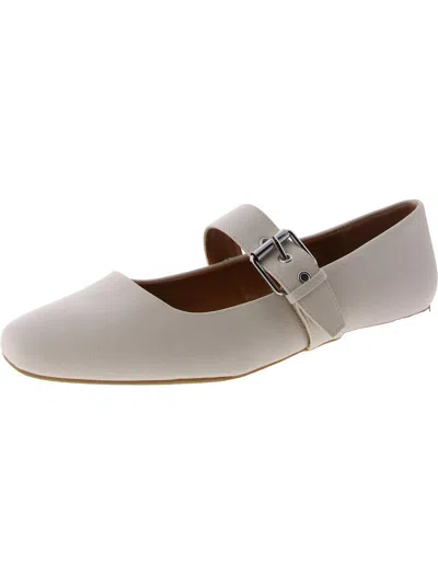 Dolce Vita Mellie Womens Cushioned Footbed Round Toe Flat Shoes In Multi