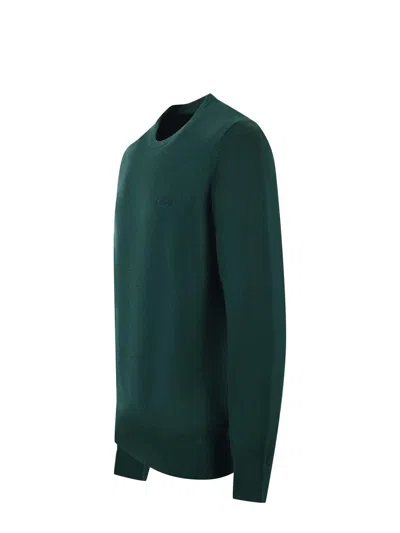 Shop Mc2 Saint Barth Sweaters In Verde Inglese