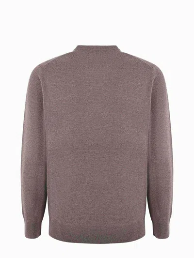 Mc2 Saint Barth St. Barth Embroidered Crewneck Jumper In Grey