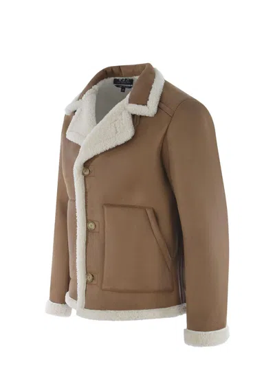 Apc A.p.c. Jacket In Brown