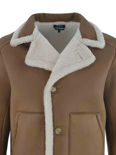 Apc A.p.c. Jacket In Brown