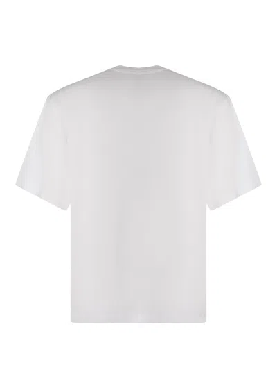 Shop Marni T-shirts And Polos White