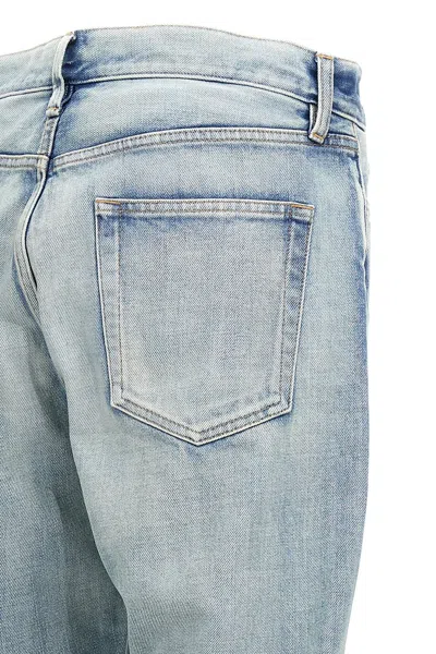 Fear Of God Straight 5 Pocket Jeans Light Blue In Blue
