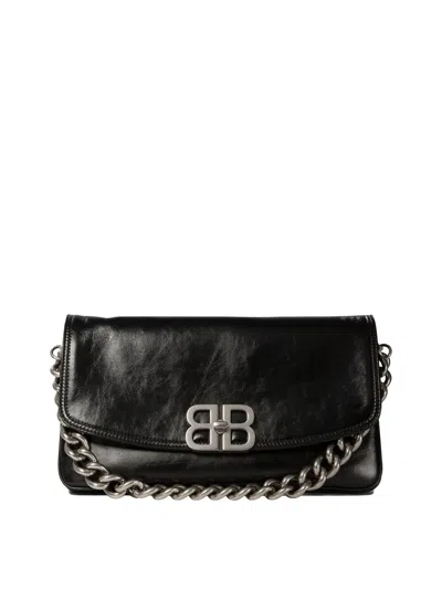 Shop Balenciaga "bb Soft Flap" Shoulder Bag