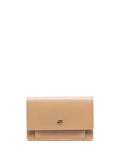 By Malene Birger Aya Logo-plaque Leather Wallet