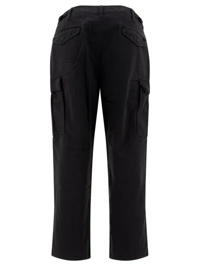 Stussy Cotton Black Trousers