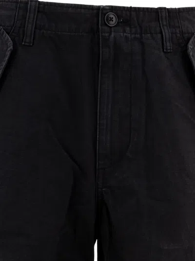 Stussy Cotton Black Trousers