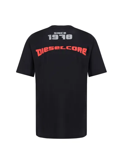 Shop Diesel Men T-shirt In Multicolor