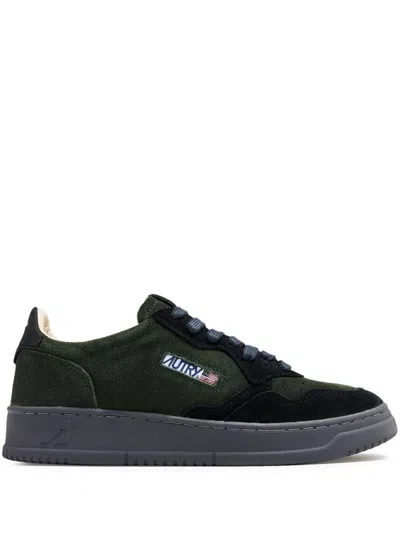 Shop Autry Sneakers In Green