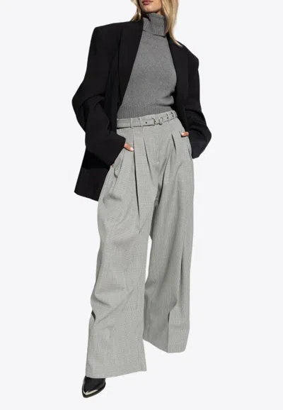 Ami Alexandre Mattiussi Ami Paris Slim Tonal Adc Sweater Clothing In Gray