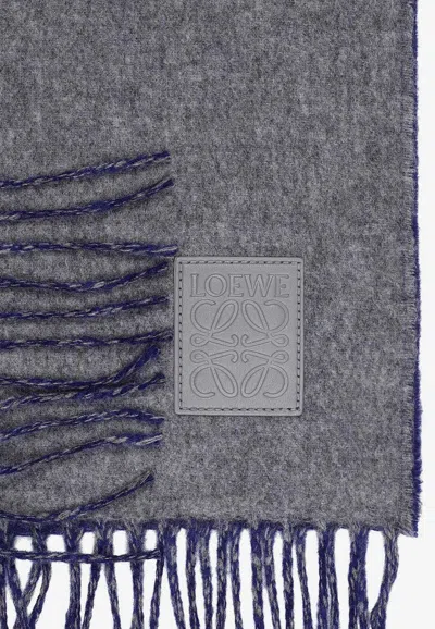 Loewe Scarf In Gray