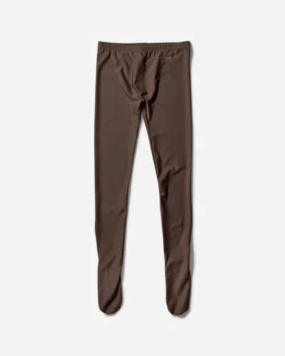 Abra Logo Tights In Brown