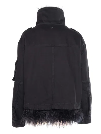 Dondup Parka In Black