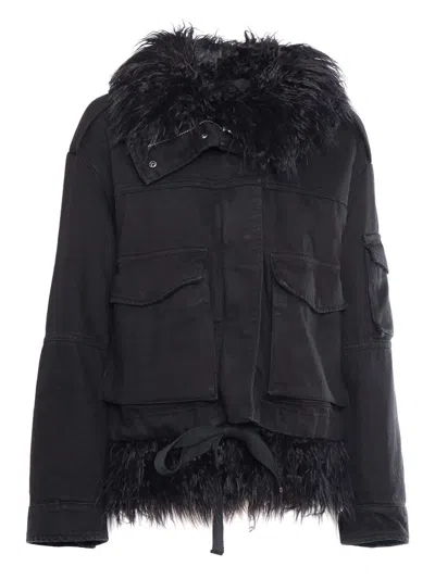 Dondup Parka In Black