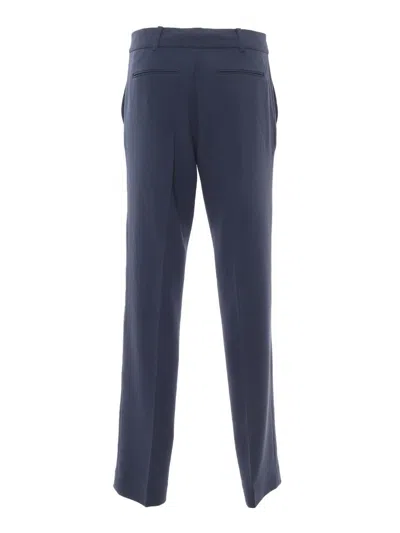 Michael Kors Pantaloni Straight In Blue