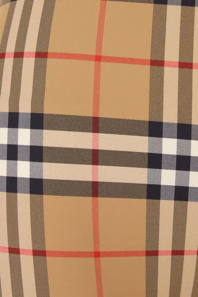 Burberry Women Archive Check Leggings In Multicolor