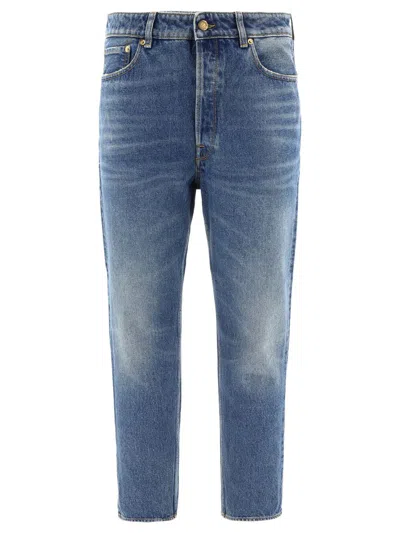 Golden Goose Straight Leg Jeans In Blue
