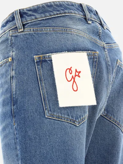 Golden Goose Straight Leg Jeans In Blue
