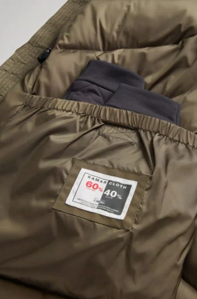 Woolrich Protective Hooded Parka With Multiple Pockets In Green