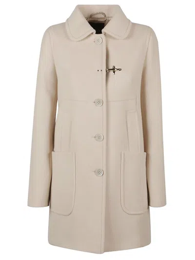 Fay Coat In White