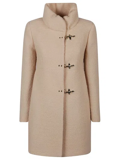 Fay Romantic Coat In Beige