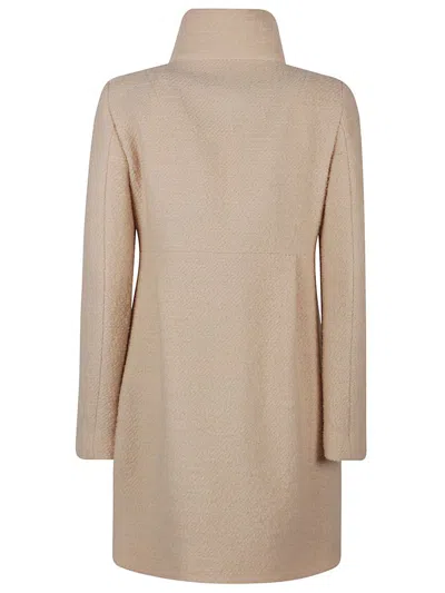 Fay Romantic Coat In Beige