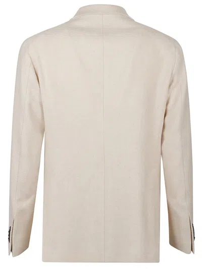 Tagliatore Check-pattern Single-breasted Blazer In Brown