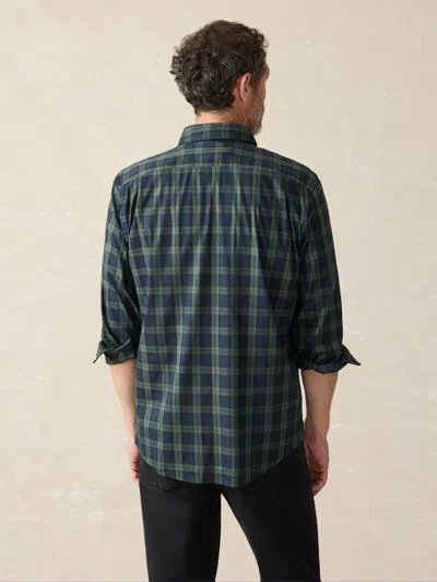 Faherty Movement&trade; Shirt In Blackwatch Plaid