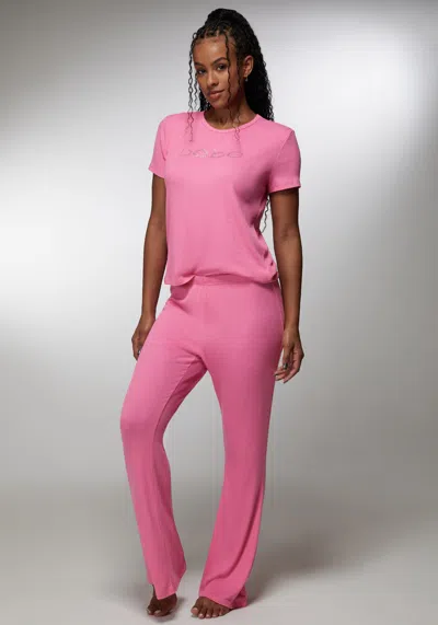 Bebe Amora Lounge Set In Aurora Pink