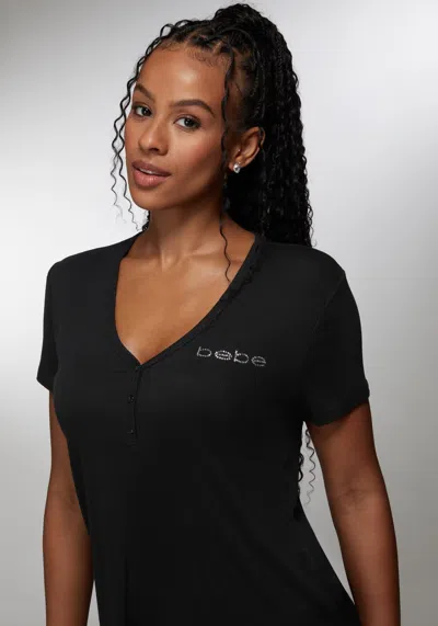 Bebe Better Thangs Lounge Set In Black Beauty