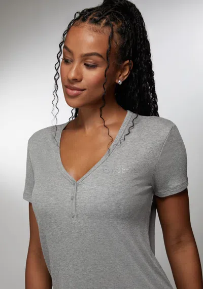 Bebe Better Thangs Lounge Set In Grey Heather