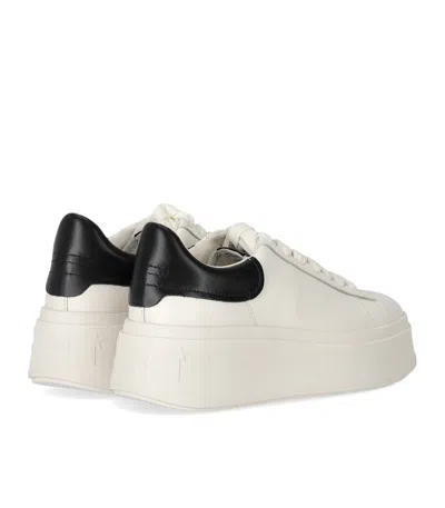 Ash Woman Sneakers White Size 8 Calfskin In White