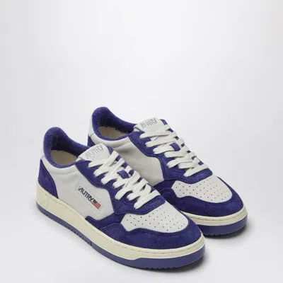 Autry Lily Suede Medalist Sneakers With Perforated Toe Box