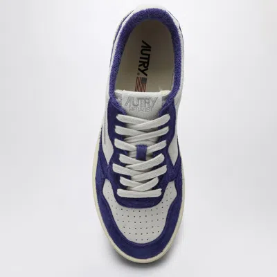 Autry Lily Suede Medalist Sneakers With Perforated Toe Box