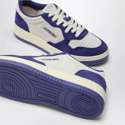 Autry Lily Suede Medalist Sneakers With Perforated Toe Box