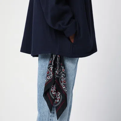 Destin Charcoal Grey Wool And Cashmere Overshirt