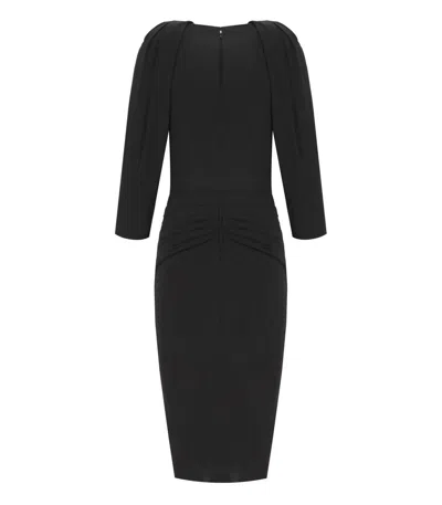 Elisabetta Franchi Robe Manteau Dress In Boucle Wool